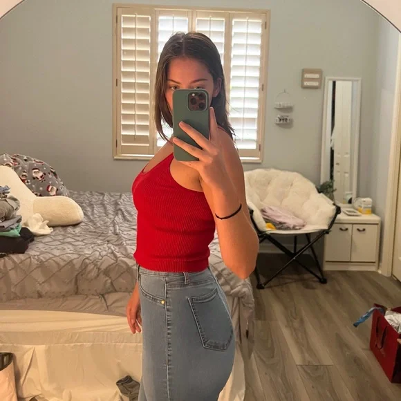 Size 5 Fashion Nova Blue Jeans - Picture 3 of 7